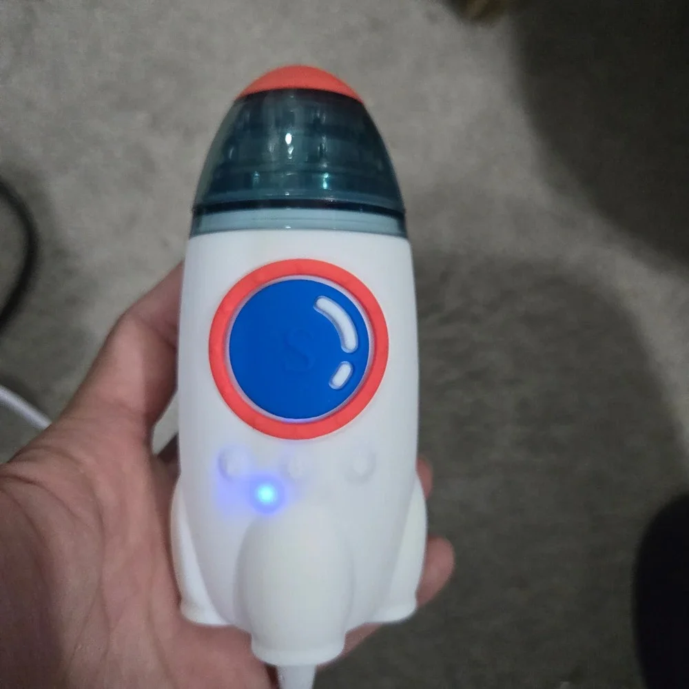 Rocket Baby Nasal Aspirator Electric Rechargeable with Music and Light